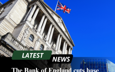 The Bank of England cuts base rate to 5%